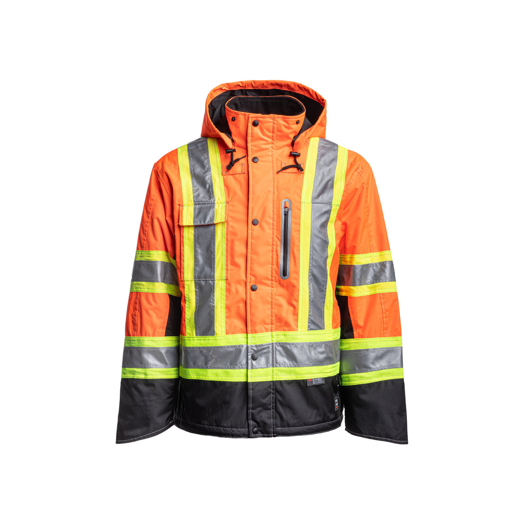 Tough Duck Hi-Vis Fleece-Lined Jacket